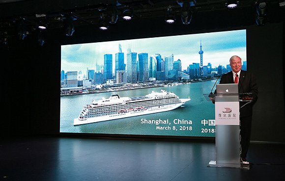 “维京太阳号”环球首航抵上海,维京游轮继续在中国力推目的地深入体验